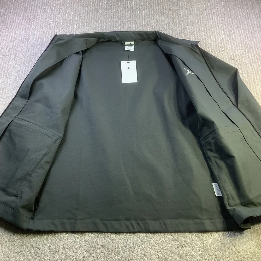 Jordan Golf Full Zip Lightweight Golf Jacket Grey Mens Size Large NWT